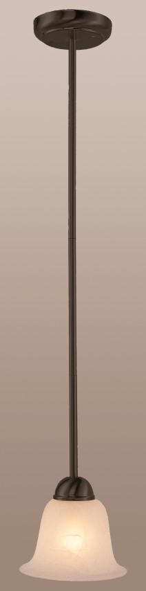 1LT MINI PENDANT- MRBLZD GLS